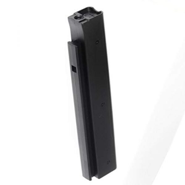 Airsoft Gang Airsoft Gun Magazine 1 Airsoft Parts CYMA 60rds Mag Plastic Mid-Cap Long Magazine for M1A1 AEG SMG Black