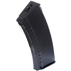 Airsoft Shopping Mall Airsoft Gun Magazine 1 Airsoft Shooting Gear APS 500rd Plastic Hi-Cap Mag Magazine for CYMA ICS Marui AK AEG Black