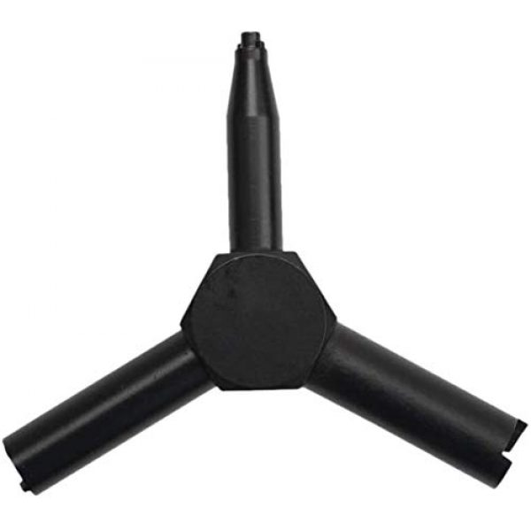 SKTOP Airsoft Gun Magazine Wrench 6 SKTOP Multi-Functional Triangle Valve Key Wrench, Magazine Charging Tool Compatible for KSC/WA/Gas