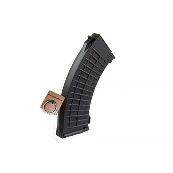 CYMA Airsoft Gun Magazine 2 CYMA AK74 500rd Wire Pull Mag for AEG AK BK -Mobile Ring Included