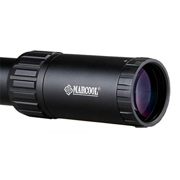 Marcool Rifle Scope 6 Marcool ALT HD 4.5-18X44 SFL Iluminator Tactical Long Range Military Surplus Rifle Scope Optics Optical Scope for Hunting