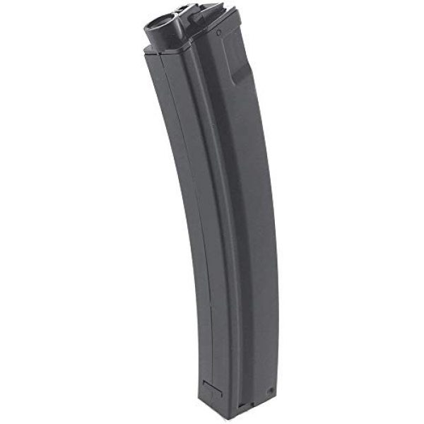 SportPro Airsoft Gun Magazine 3 SprotPro Army Force 220 Round Metal High Capacity Magazine for AEG MP5 Airsoft - Black