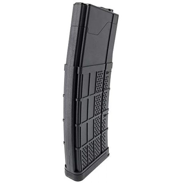 SportPro Airsoft Gun Magazine 4 SportPro CYMA 200 Round Polymer Thermold Waffle Medium Capacity Magazine for AEG M4 M16 Airsoft - Black