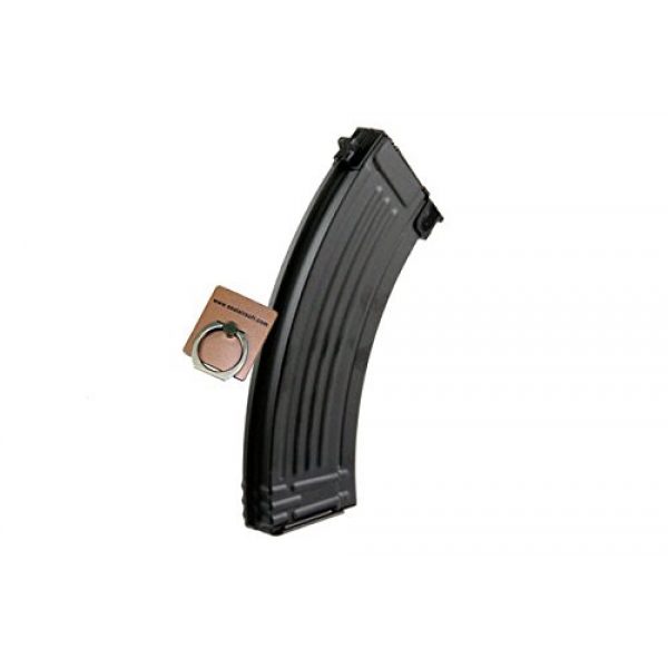 CYMA Airsoft Gun Magazine 2 CYMA AK 600rds Metal Magazine for Airsoft Marui Std AKS74 AKS47 AK Series AEG -Mobile Ring Included