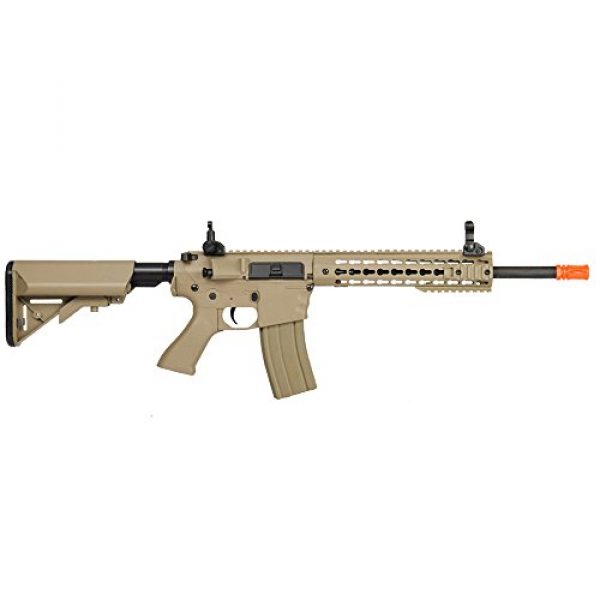 Lancer Tactical Airsoft Rifle 4 Lancer Tactical LT-12TK M4 Key Mod 10 inch AEG Metal Gear Metal Gear Airsoft Rifle Gun