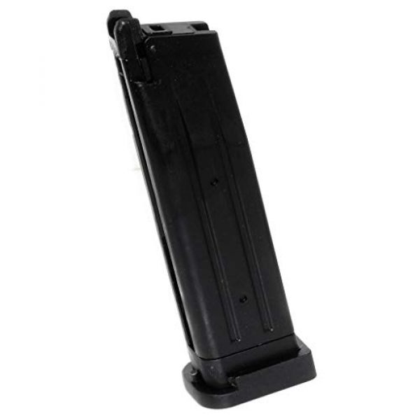 Generic Airsoft Gun Magazine 1 Airsoft Spare Parts 30rd Gas Mag Magazine for Army R601 KJ KP-05 Zeon WE Armorer Works Tokyo Marui Hi-Capa 5.1 GBB Pistol