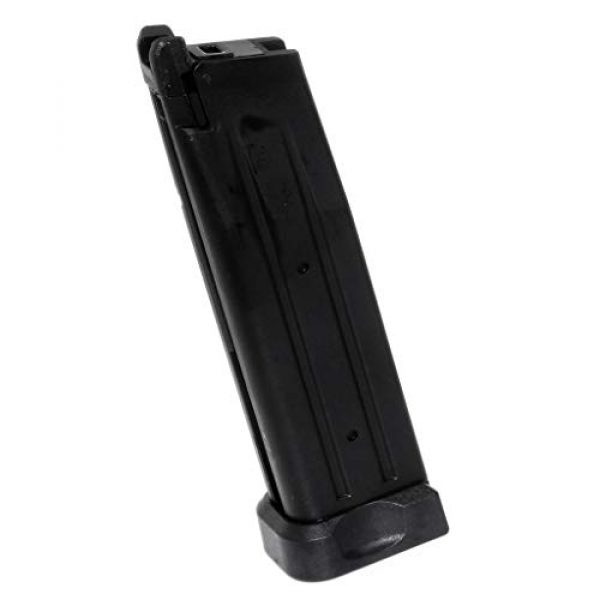 Generic Airsoft Gun Magazine 1 Airsoft Spare Parts 30rd Gas Mag Magazine for Army R501 KJ KP-05 Zeon WE Armorer Works Tokyo Marui Hi-Capa 5.1 GBB Pistol