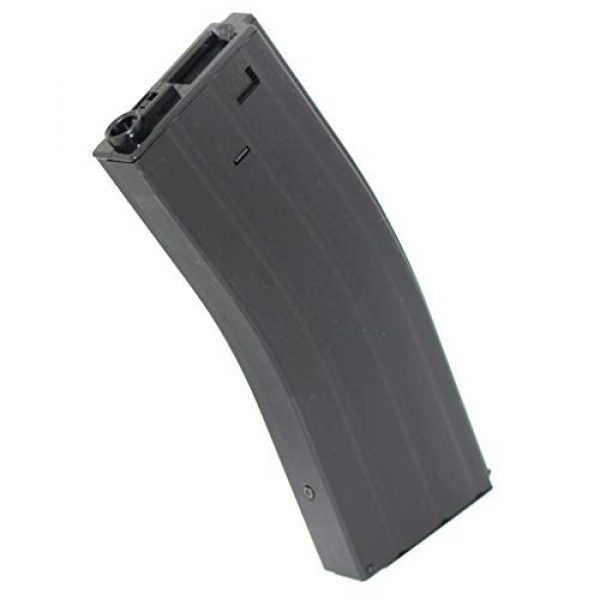 Generica Airsoft Gun Magazine 1 Airsoft Spare Parts CYMA 350rd Wire-Winding Flash Mag Magazine for M4 M16 Series AEG Black