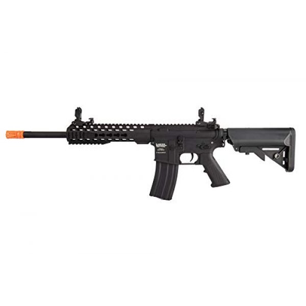 Lancer Tactical Airsoft Rifle 1 Lancer Tactical LT-19BL-G2-M Gen 2 Airsoft M4 Carbine 10" AEG Rifle Black