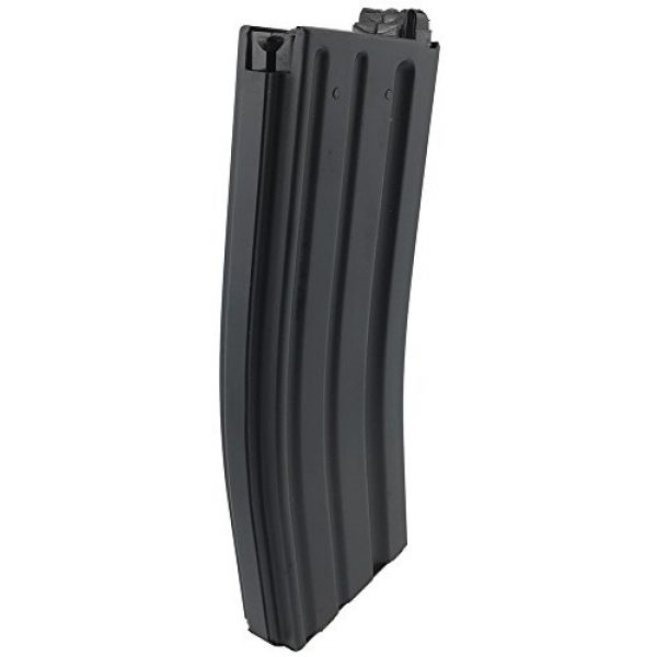 SportPro Airsoft Gun Magazine 5 SportPro 120 Round Metal Medium Capacity Magazine for AEG PTW Airsoft - Black