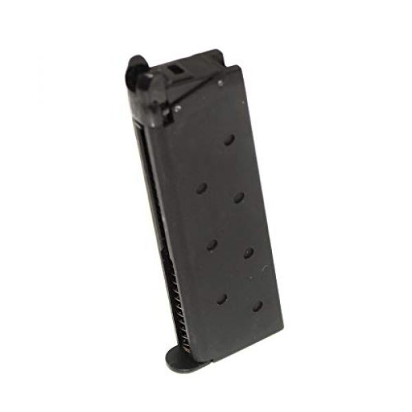 Generica Airsoft Gun Magazine 1 Generica Airsoft Spare Parts 25rd Gas Mag Metal Magazine for M1911 Series GBB Pistol Black