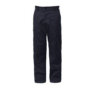 Rothco Tactical Pant 1 Tactical BDU (Battle Dress Uniform) Military Cargo Pants, L (35"-39" Waist), Midnight Navy Blue