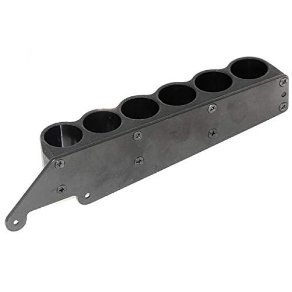 Airsoft Gang Airsoft Shotgun Shellholder 2 Airsoft Parts CYMA 6 Shells Holder Metal Carrier for CYMA Tokyo Marui M870 Shotgun