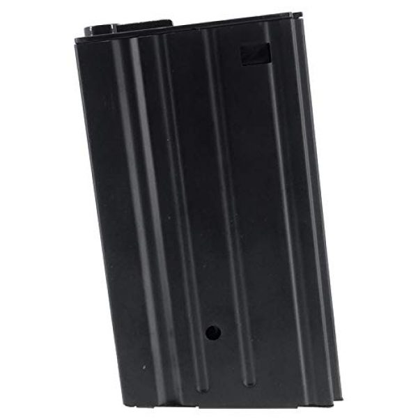 SportPro Airsoft Gun Magazine 1 SportPro 420 Round Metal High Capacity Magazine for AEG SR25 Airsoft - Black
