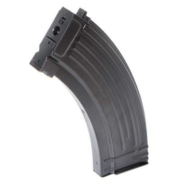 Generica Airsoft Gun Magazine 1 Airsoft Spare Parts APS 500rd Hi-Cap Mag Magazine for CYMA ICS Marui JG AK Series AEG Black