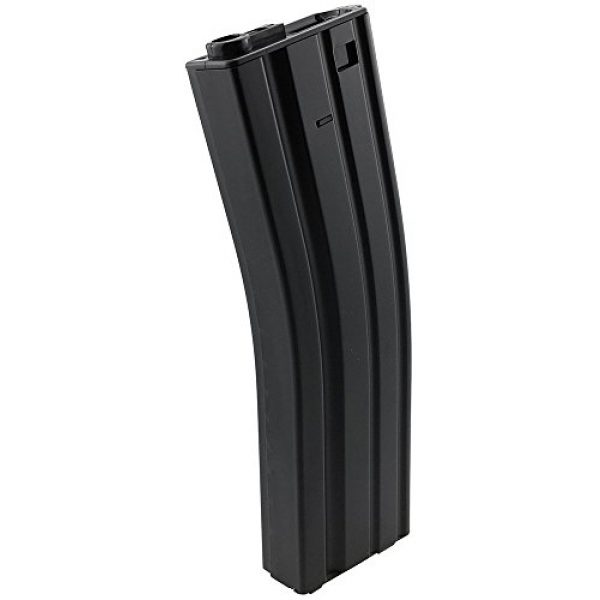 SportPro Airsoft Gun Magazine 3 SportPro Jing Gong 450 Round Metal High Capacity Long Magazine for AEG M4 M16 3 Pack Airsoft - Black