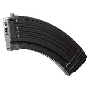 Generic Airsoft Gun Magazine 1 Airsoft Spare Parts Battleaxe 500rd Hi-Cap Flash Magazine for ICS, Classic Army, G&P, CYMA, APS, JG, Golden Eagle, D-Boys, Tokyo Marui AK Series AEG Black