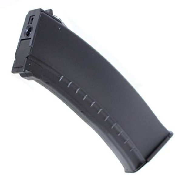Airsoft Gang Airsoft Gun Magazine 1 Airsoft Parts CYMA 500rd Flash Mag Magazine for AK-Series AEG Black