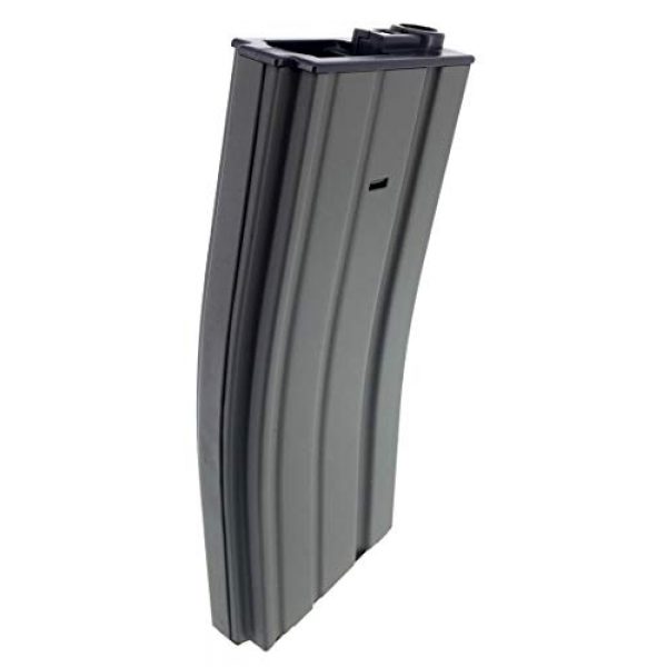 SportPro Airsoft Gun Magazine 5 SportPro Jing Gong 300 Round Metal High Capacity Magazine for AEG M4 M16 Airsoft - Grey