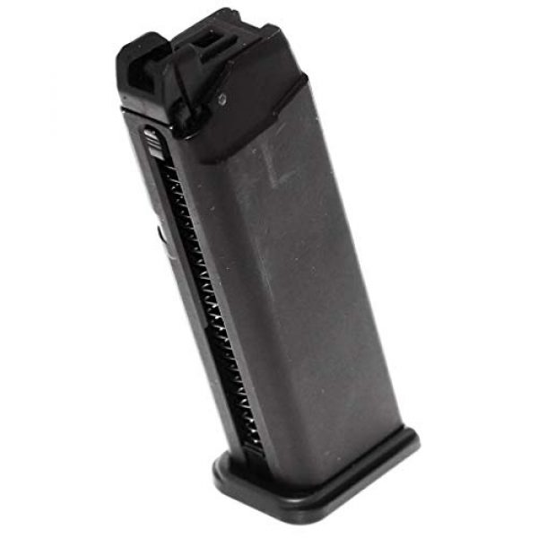 Generic Airsoft Gun Magazine 1 Airsoft Spare Components 24rd CO2 Mag Magazine for Bell APS WE AW(Armorer Works) Tokyo Marui G17 G18C GBB Pistol