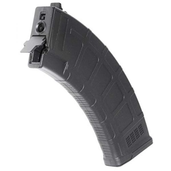 Generic Airsoft Gun Magazine 1 Airsoft Spare Parts CYMA 600rd Polymer Waffle Hi-Cap Magazine for CYMA APS D-Boys ICS JG G&P Tokyo Marui AK Series AEG Black