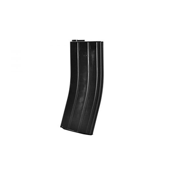 TOMTAC Airsoft Gun Magazine 5 TOMTAC Airsoft M Series Metal Black Flash Magazine MAG 360RDS ASG Pull Cord