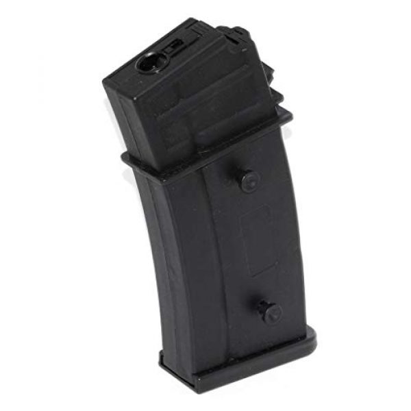 Generic Airsoft Gun Magazine 1 Airsoft Spare Parts Battleaxe 470rd Hi-Cap Mag Magazine for CYMA, Classic Army, ARES, S&T, JG, Elite Force, Tokyo Marui G36 AEG Black