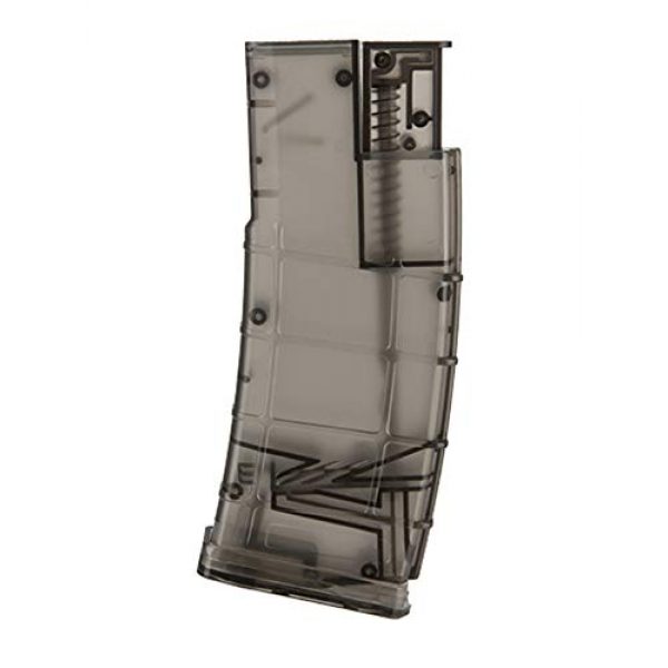 LT Airsoft Gun Magazine 2 LT Airsoft 6mm BBS Stanag Style Clear Speedloader 400rd