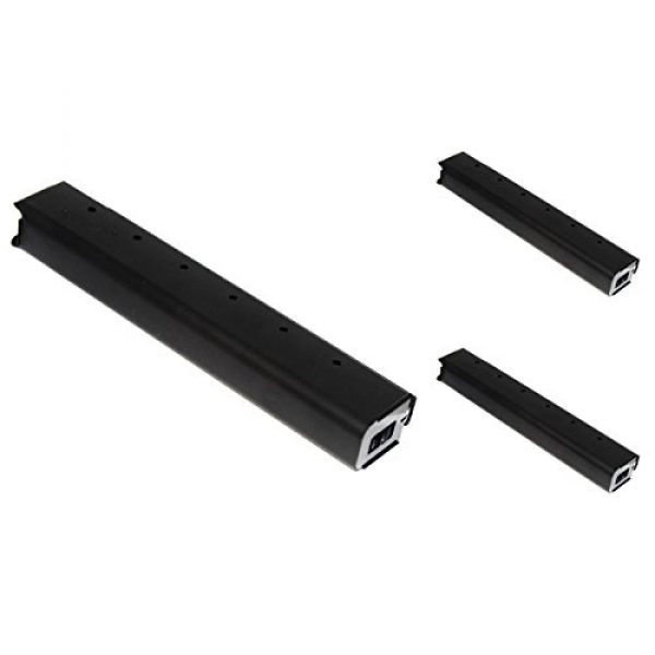 Airsoft Shopping Mall Airsoft Gun Magazine 1 Airsoft Shooting Gear CYMA 3pcs 420rds M1A1 Hi-Cap Mag Long Type Magazine Black