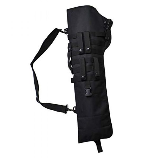 JFFCE Rifle Case 1 JFFCE Tactical Adjustable Shotgun Scabbard Tactical Rifle Scabbard Sling Case Bag Gun Storage Pouch for Outdoor Hunting