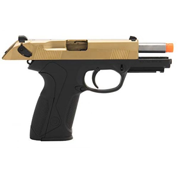 Lancer Tactical Airsoft Pistol 6 Lancer Tactical WE Bulldog Full Size Full Metal Gas Blowback Airsoft Pistol Titanium Gold 280 FPS