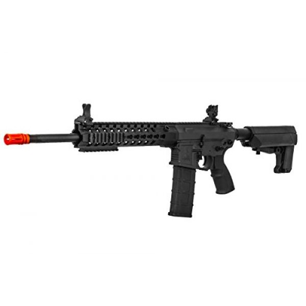 Lancer Tactical Airsoft Rifle 3 Lancer Tactical M4 Advance Recon Carbine 16" AEG Airsoft Gun (Black)