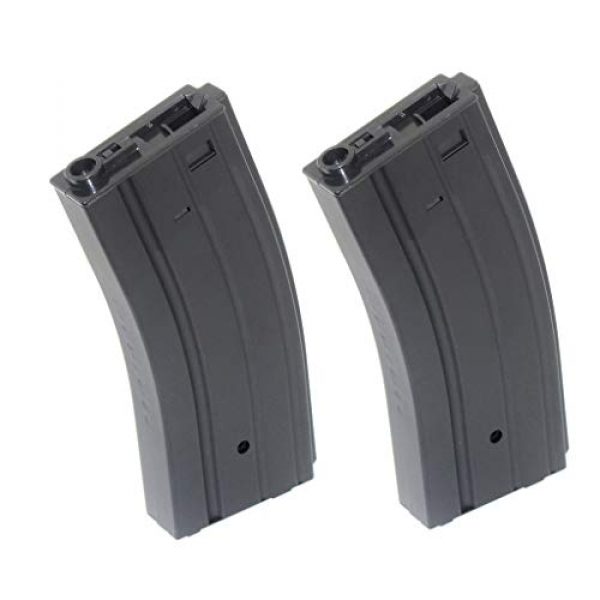 Generic Airsoft Gun Magazine 1 Airsoft Spare Parts 2pcs 300rd Hi-Cap Magazine for Tokyo Marui JG CYMA D-Boys Echo1 A&K G&P VFC M4 M16 AEG