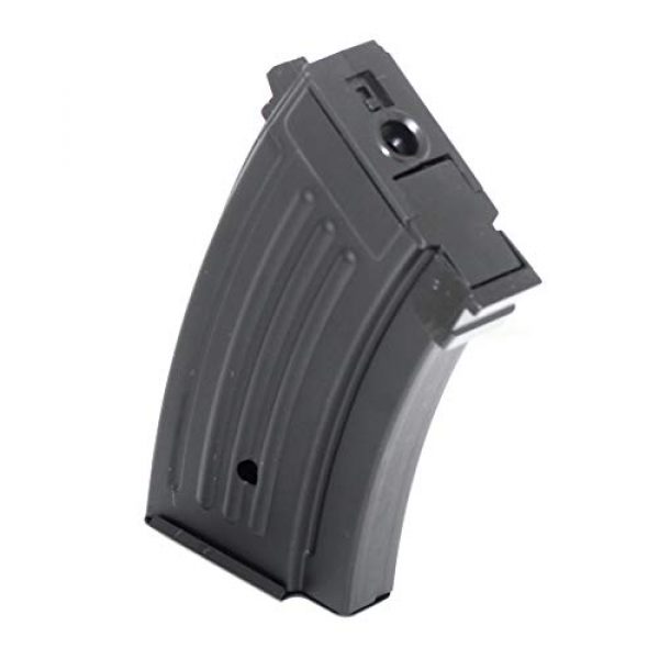 Generica Airsoft Gun Magazine 1 Airsoft Spare Parts CYMA 220rd AK Beta Hi-Cap Mag Magazine for Tokyo Marui JG AK Series AEG Black