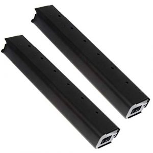 Generica Airsoft Gun Magazine 1 Generica Airsoft Spare Parts CYMA 2pcs 420rds M1A1 Hi-Cap Mag Long Type Magazine Black