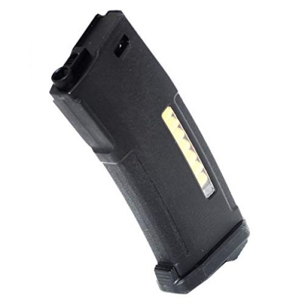 Generica Airsoft Gun Magazine 1 Generica Airsoft Spare Parts PTS EPM 150rd Enhanced Polymer Magazine AEG Black