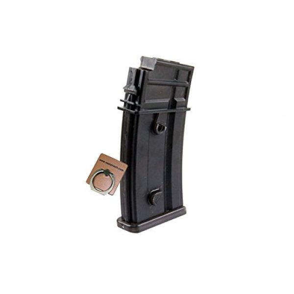 CYMA Airsoft Gun Magazine 2 CYMA 130rds Hi-Cap Magazine for G36 Series AEG -Mobile Ring Included