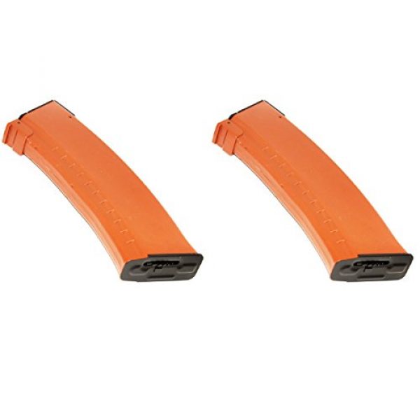 Airsoft Shopping Mall Airsoft Gun Magazine 1 Airsoft Shooting Gear 2pcs Pack CYMA 500rd Hi-Cap Magazine for Airsoft AK-Series AEG Brown
