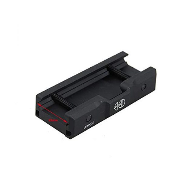 TMC Airsoft Tape Switch Rail Mount 3 TMC Tape Switch Rail Mount (BK)