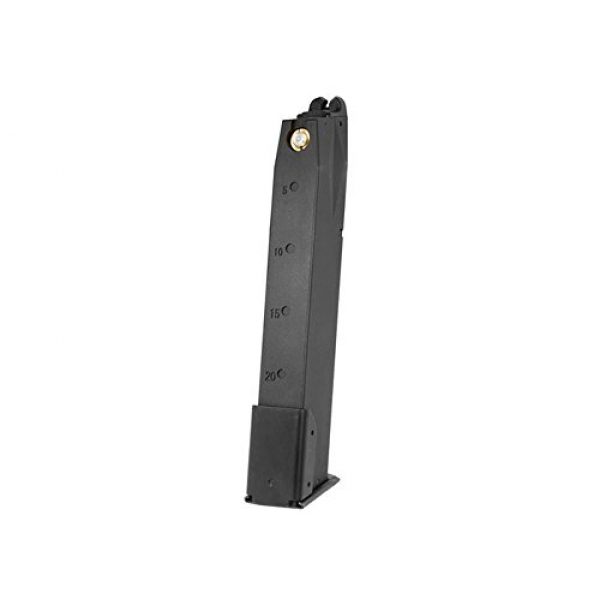 KWA Airsoft Gun Magazine 2 KWA M9 NS2 GBB Airsoft Pistol Magazine, 32 RDS