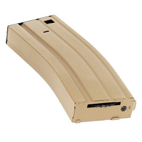 Generica Airsoft Gun Magazine 2 Airsoft Spare Parts CYMA 3pcs 350rd Hi-Cap Mag Magazine for M4 M16 Series AEG Dark Earth Tan