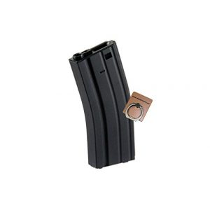 CYMA Airsoft Gun Magazine 2 CYMA M4 Metal Hi-Cap 350rds Magazine for Airsoft Marui G&P Standard AEG X 3PCS -Mobile Ring Included