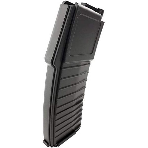 SportPro Airsoft Gun Magazine 5 SportPro 90 Round Polymer Thermold Waffle Medium Capacity Magazine for AEG PDW Airsoft - Olive Drab