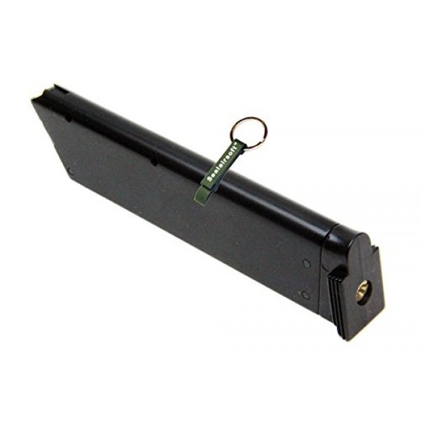 KJW Airsoft Gun Magazine 1 KJ Works 17rds Airsoft Metal 6mm Gas Magazine for MK1 -Mobile Ring Included