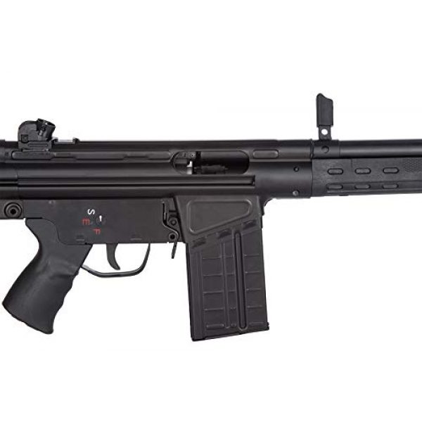 Lancer Tactical Airsoft Rifle 7 Lancer Tactical LCT Stamped Steel Full Stock LC-3A3-S Airsoft AEG Rifle Black
