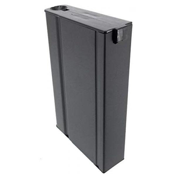 SportPro Airsoft Gun Magazine 4 SportPro 180 Round Metal Medium Capacity Magazine for AEG M14 Airsoft - Black