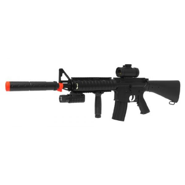 Double Eagle Airsoft Rifle 1 Electric Double Eagle Silenced m83b1 Tactical m4 Assault Rifle fps-200 Airsoft Gun(Airsoft Gun)