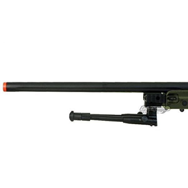 Bravo! Airsoft Rifle 6 Bravo Full Metal MK98 Bolt Action Sniper Rifle (OD/Bipod Package)