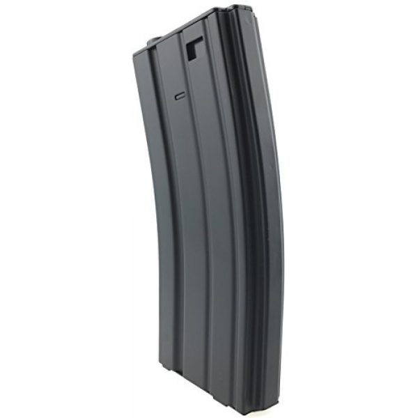 FEUEI Airsoft Gun Magazine 4 FEUEI M4 / M16 - 350 Rounds Airsoft Metal Mag Hi-Cap Winding Magazine AEG High Capacity Electric Rifles Clip