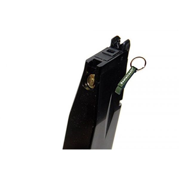 KJW Airsoft Gun Magazine 3 KJ Works 29rds Airsoft Metal 6mm CO2 Magazine For KP05 / KP08 Hi-Capa GBB -Mobile Ring Included